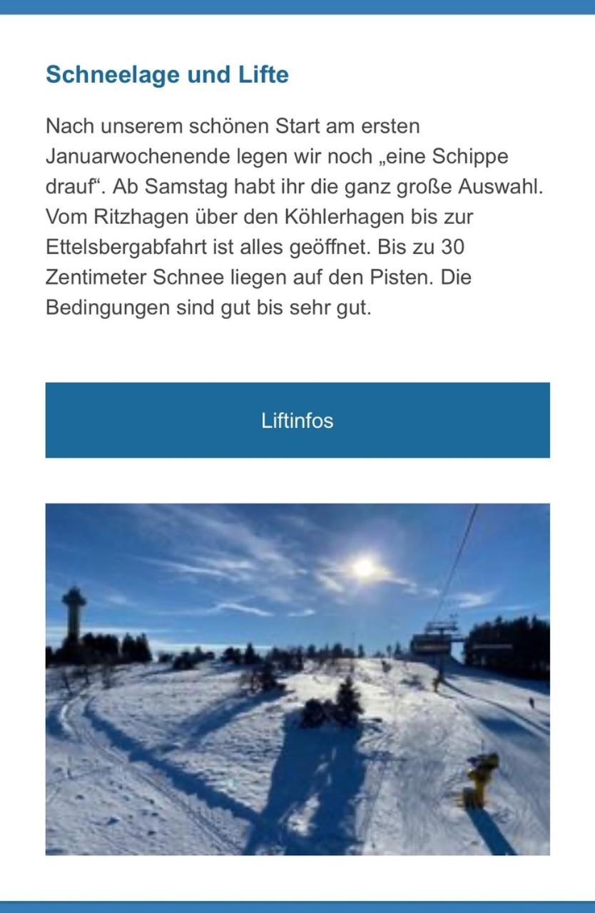 Appartamento Willinger Perle 69 Willingen  Esterno foto